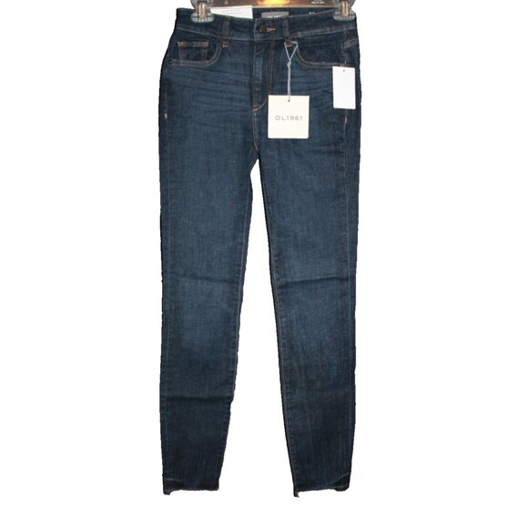 DL1961 Florence Skinny Mid Rise Instasculpt Ankle Jeans Size 23 NEW 23x29 - Picture 1 of 2